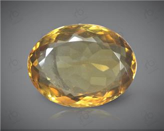 Yellow Citrine Natural Certified  5.87CTS-8557